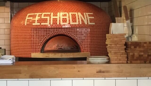 Napoli Commercial Pizza Oven installed by Outdoor Pizza Ovens "Fishbone" 2