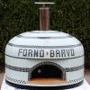 forno bravo pizza ovens, forno bravo, forno pizza, wood fired oven, commercial pizza ovens, custom tiled pizza oven, custom tiled pizza, pizza ovens for sale, vesuvio