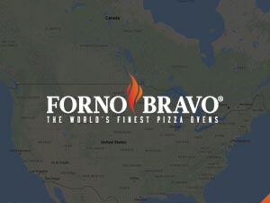 Forno Bravo Map US and Canada Wood Oven Map