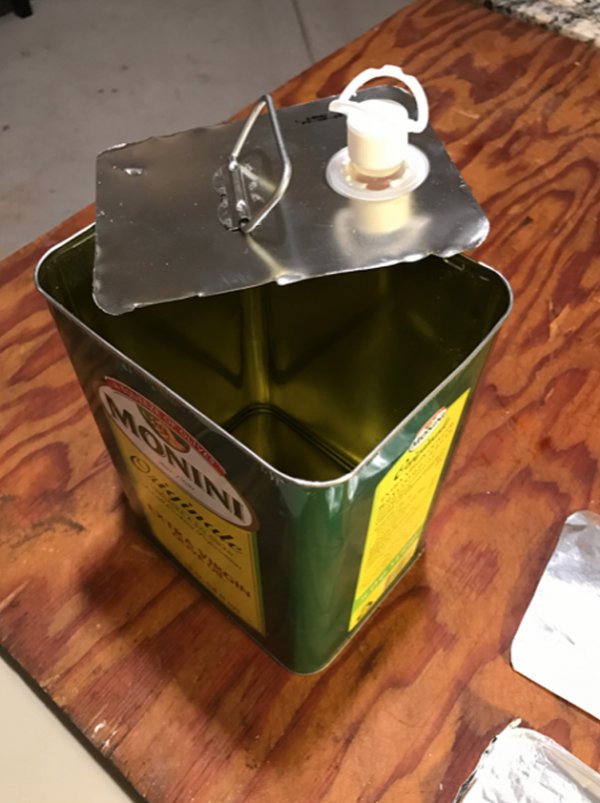 Woodfired Mussels alla Diavola in an Olive Oil Can Forno Bravo