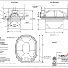 Modena180 FA Commercial Pizza Oven Drawing