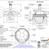 napoli140 countertop commercial pizza oven drawing