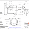 primavera60 outdoor pizza oven drawing