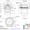 Professionale110 FA Commercial Pizza Oven Drawing