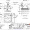 Professionale110 OK Commercial Pizza Oven Kit Drawing