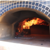 Vesuvio Gas / Wood Combination Pizza Oven Close Up