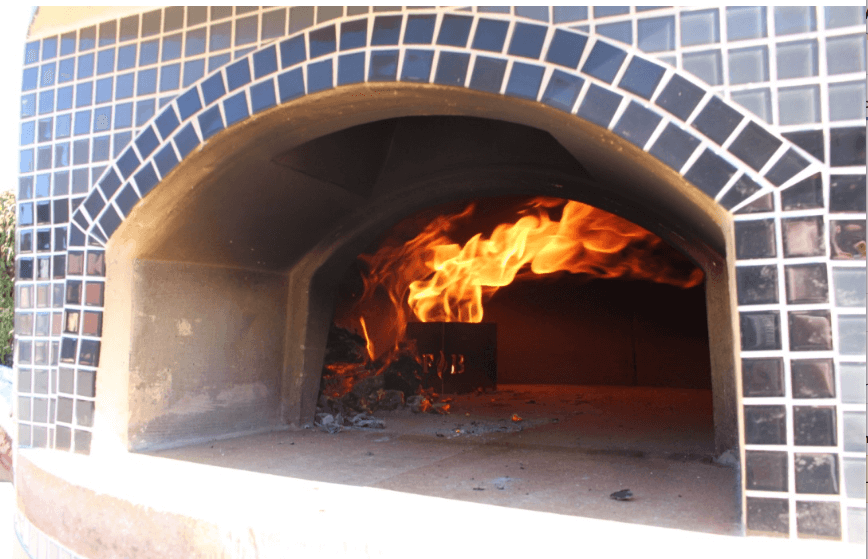 gas fired brick pizza ovens