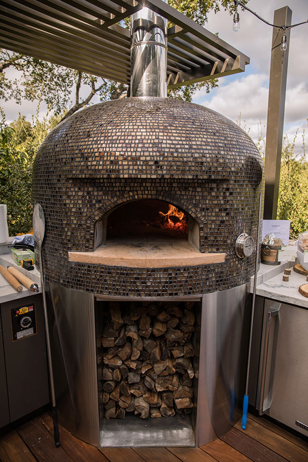 Vesuvio80 Home Pizza Oven - Gas or Wood Fired