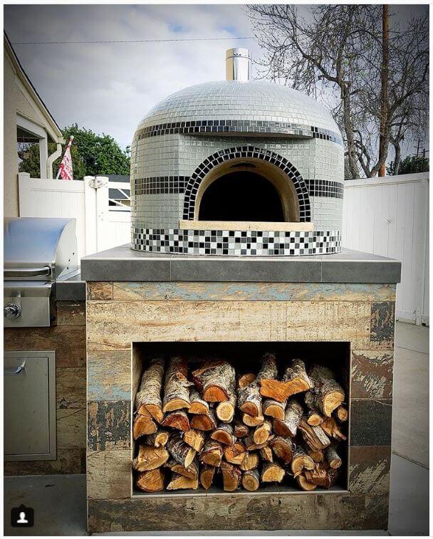 EuroFlame Amadora Outdoor Wood-Fired Pizza Oven