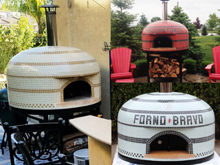 Vesuvio Custom Tiled Pizza Oven