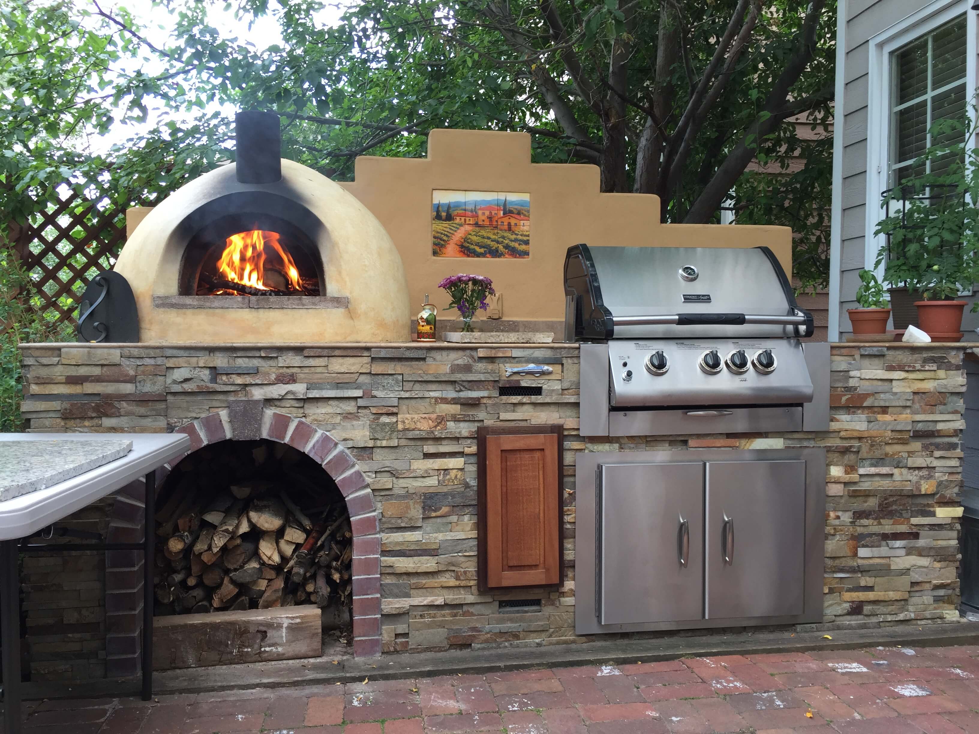uncle franks backyard pizza oven