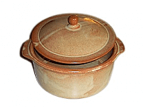 Terracotta Casserole Pot and Lid