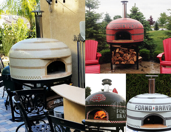 Assembled Residential Outdoor Pizza Ovens