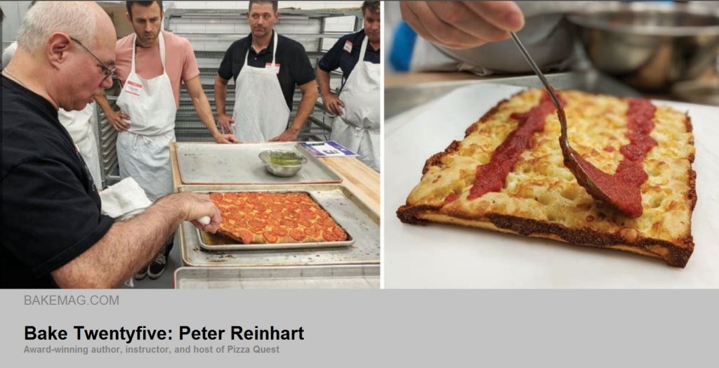 Peter Reinhart teaching a class - flatbread