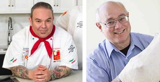 Headshots of two men