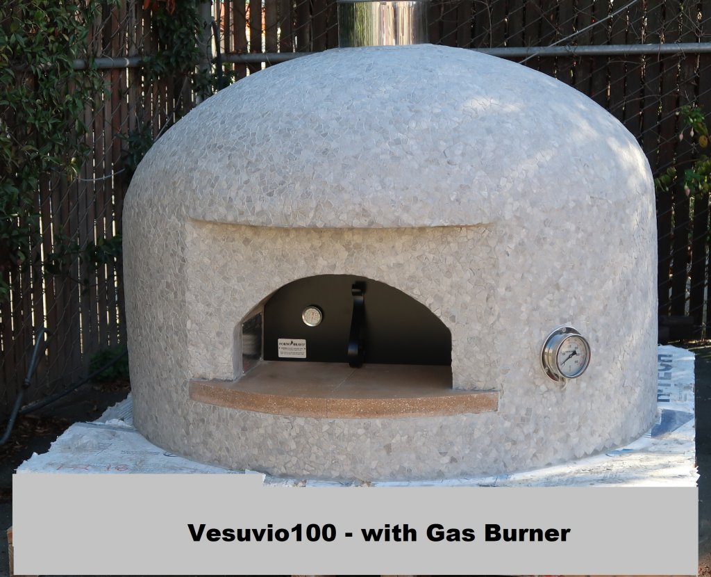 grey rock tile pizza oven