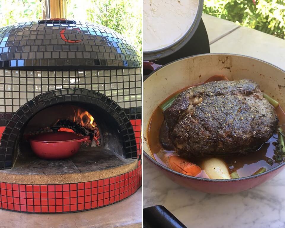 Bi-Pic-Wood Fired Oven-potroast