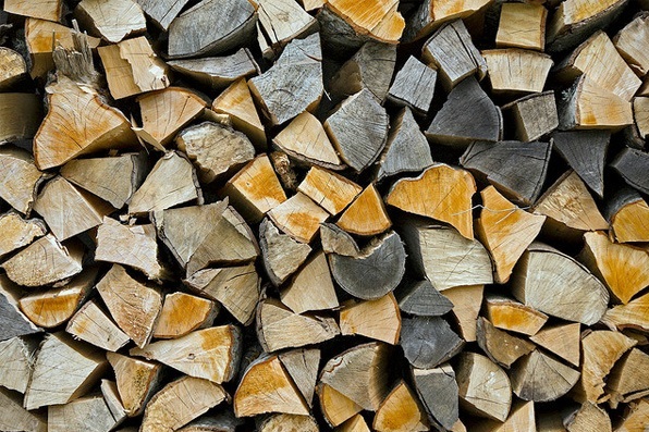 wood pile