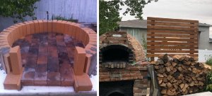 Bi-Pic Brick Oven Floor and Finished Oven