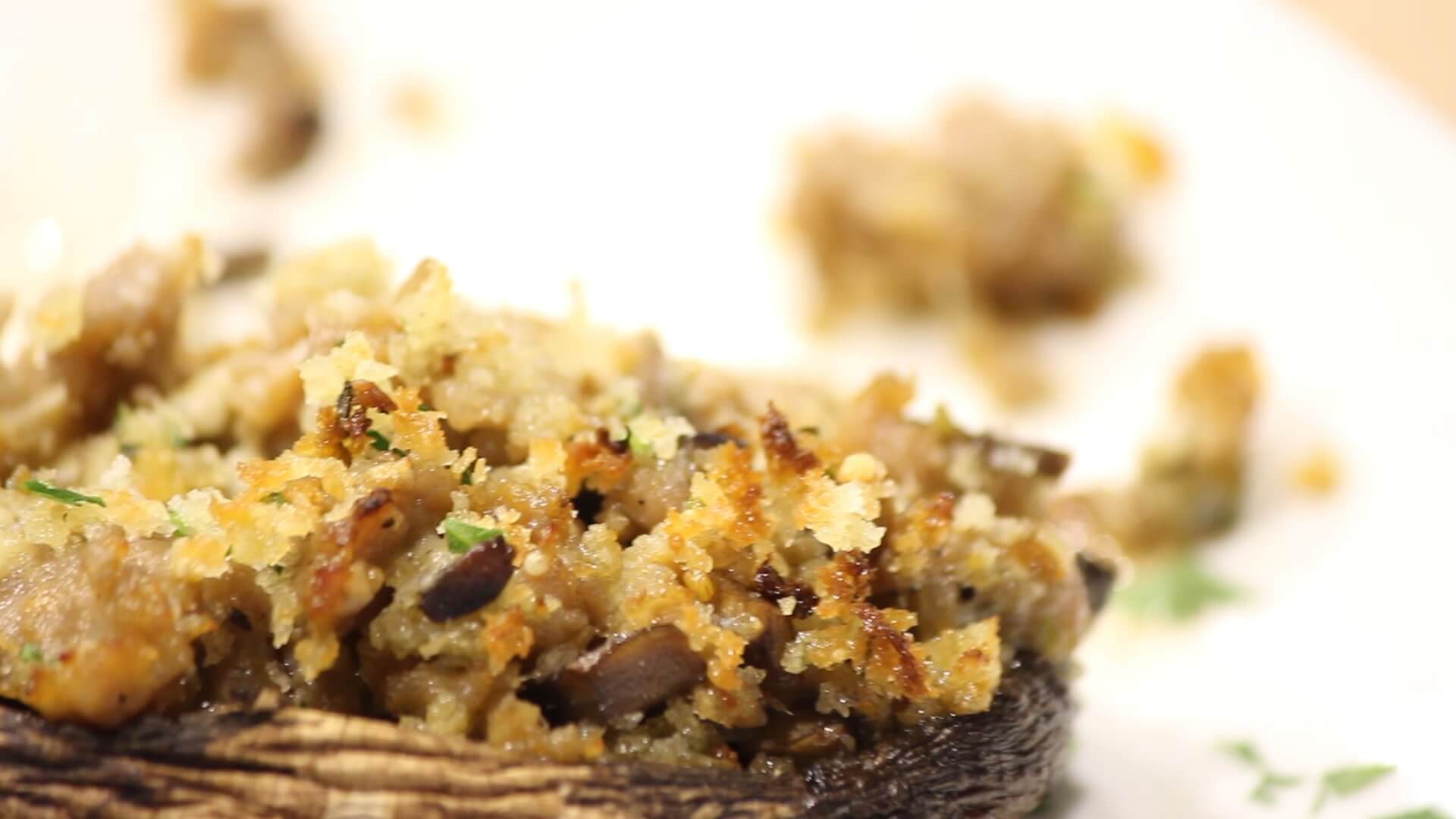 Stuffed mushroom