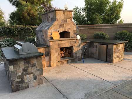 How to build a stone pizza oven