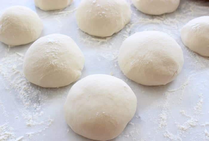 tray of dough balls