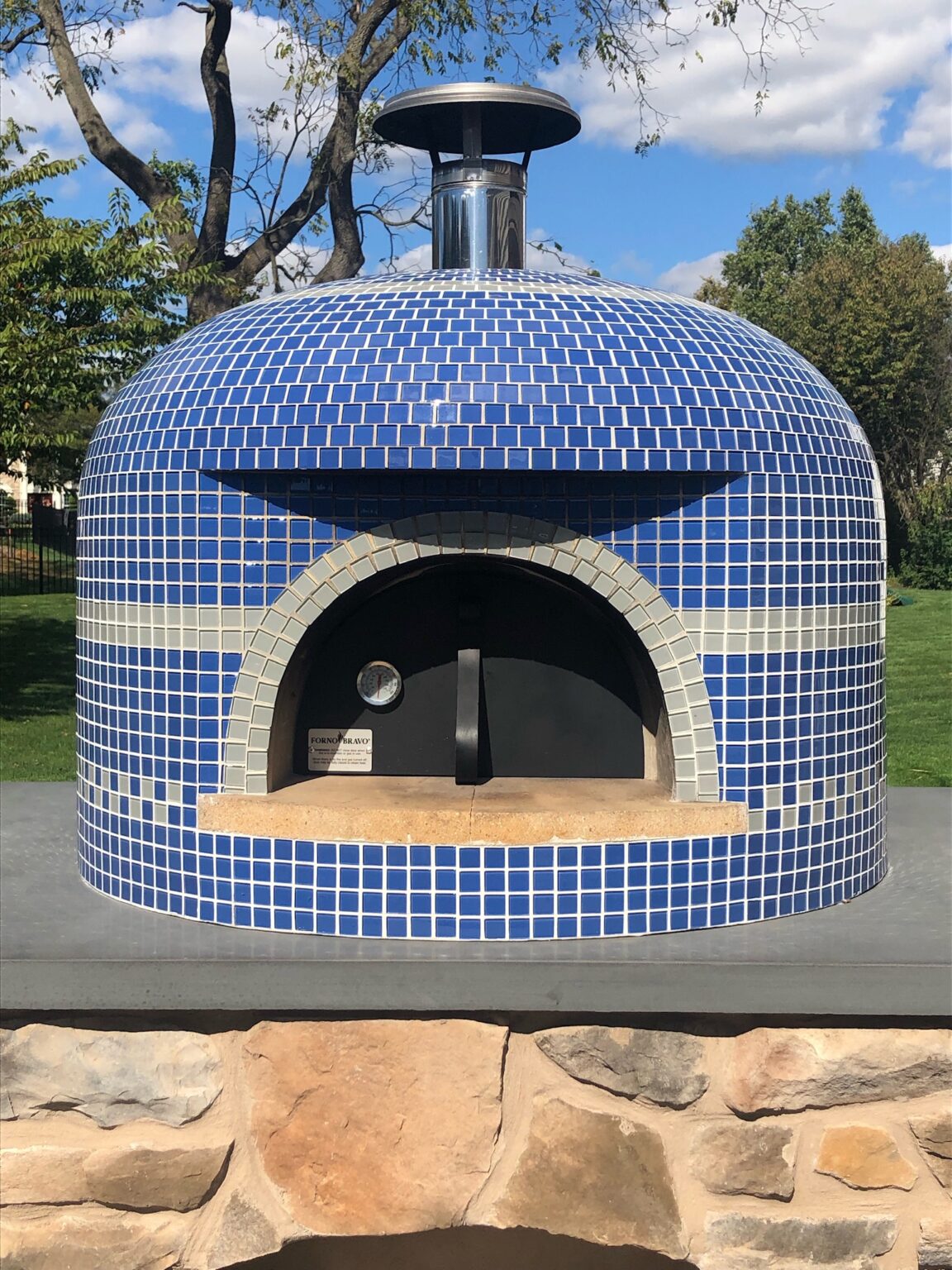 16 Custom Tile Design Ideas for Your Outdoor Pizza Oven Forno Bravo