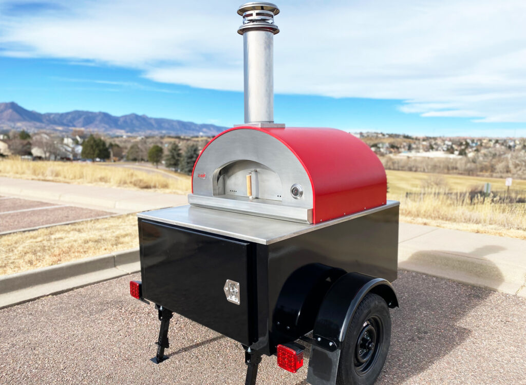Serata Mobile Pizza Oven Trailer - Forno Bravo. Authentic Wood Fired Ovens