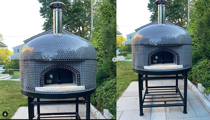 Vesuvio80 Home Pizza Oven - Gas or Wood Fired