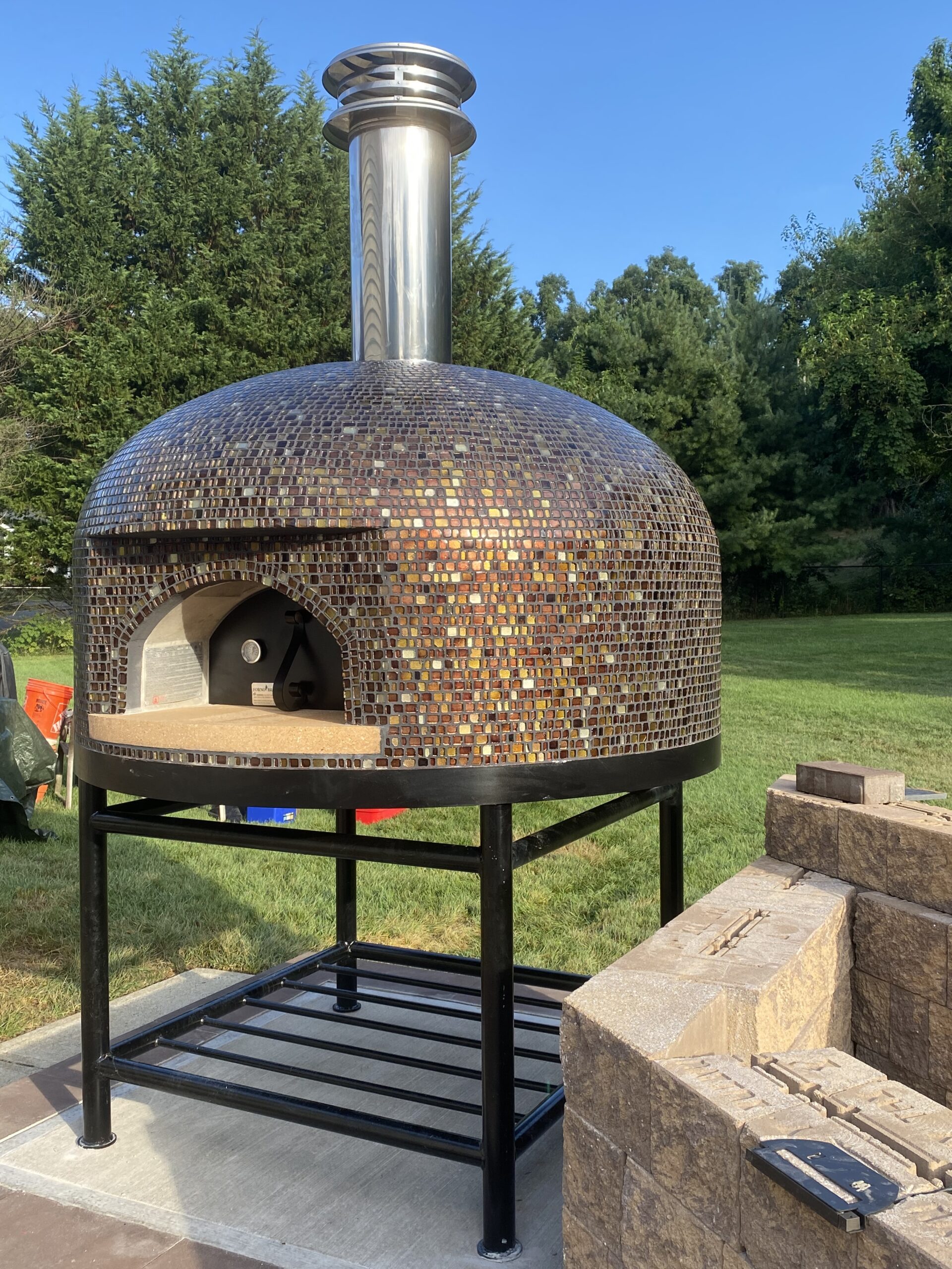 Vesuvio80 Home Pizza Oven - Gas or Wood Fired