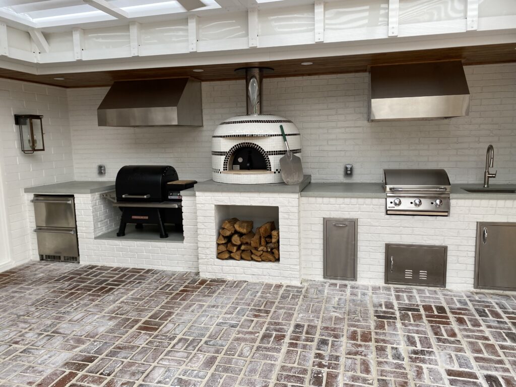 70 Pizza Oven Stand ideas  pizza oven, outdoor kitchen, grill table